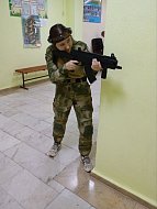 09.12.2025 года с учениками МОУ «СОШ им. Г.И. Марчука р.п. Духовницкое» прошла тренировка посвященная памятной дате «День героев отечества» по спортивному лазертагу