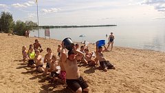 В честь Дня физкультурника, 9 августа, на пляже царила невероятная атмосфера!