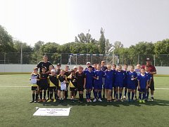 Сегодня на футбольном поле в р. п. Духовницкое состоялась товарищеская встреча по мини-футболу